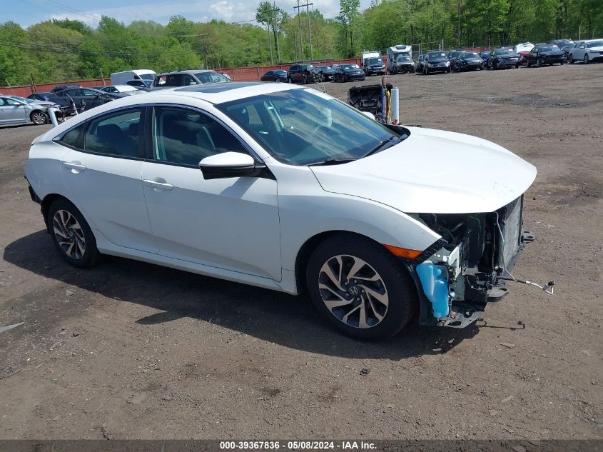 2018 Honda Civic Ex VIN: 2HGFC2F74JH571880 Lot: 39367836