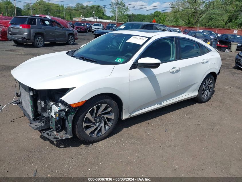 2018 Honda Civic Ex VIN: 2HGFC2F74JH571880 Lot: 39367836