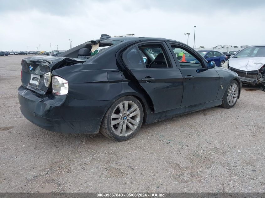 2007 BMW 328I VIN: WBAVA37577NL11473 Lot: 39367840