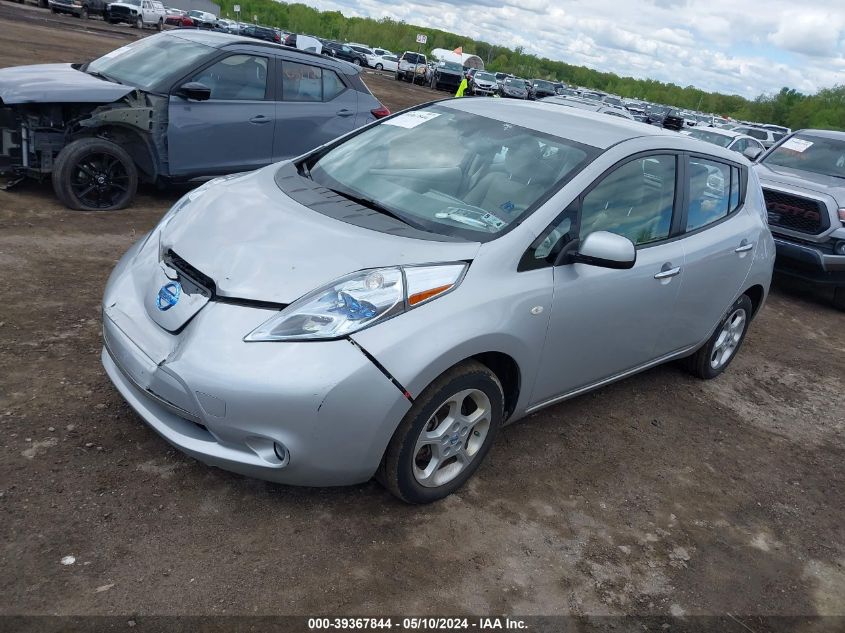 2012 Nissan Leaf Sl VIN: JN1AZ0CP9CT021468 Lot: 39367844