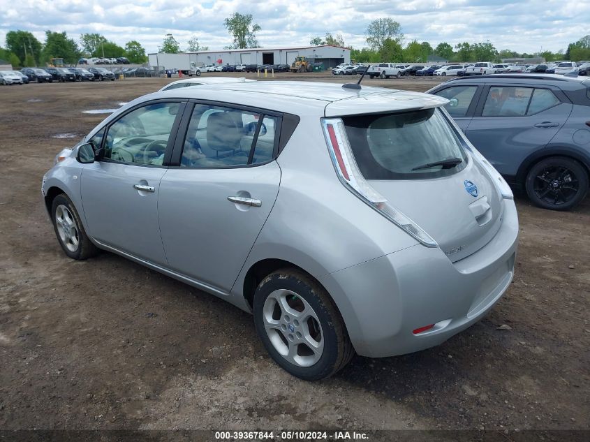 2012 Nissan Leaf Sl VIN: JN1AZ0CP9CT021468 Lot: 39367844