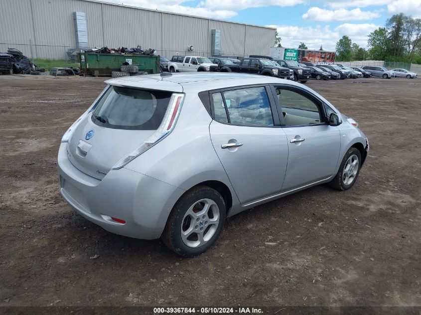 2012 Nissan Leaf Sl VIN: JN1AZ0CP9CT021468 Lot: 39367844