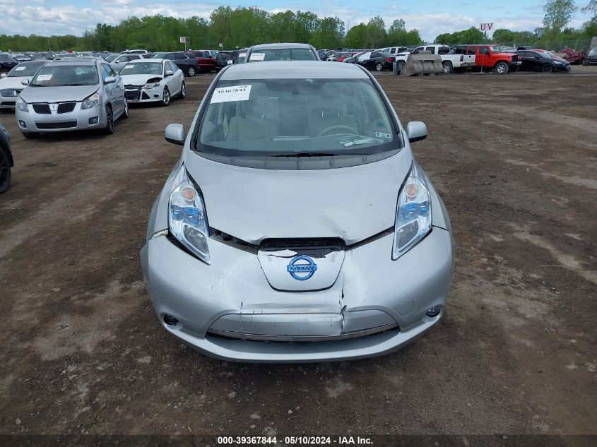 2012 Nissan Leaf Sl VIN: JN1AZ0CP9CT021468 Lot: 39367844