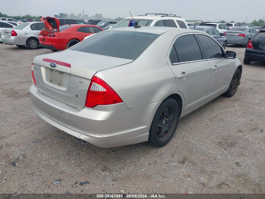 2010 Ford Fusion Se VIN: 3FAHP0HA4AR424185 Lot: 39367851