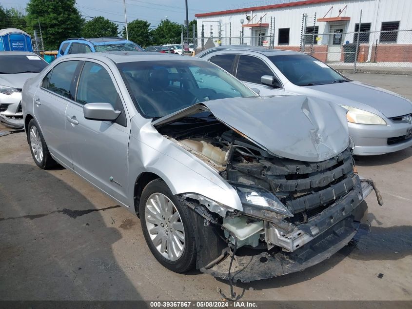 2010 Ford Fusion Hybrid VIN: 3FADP0L3XAR267513 Lot: 39367867