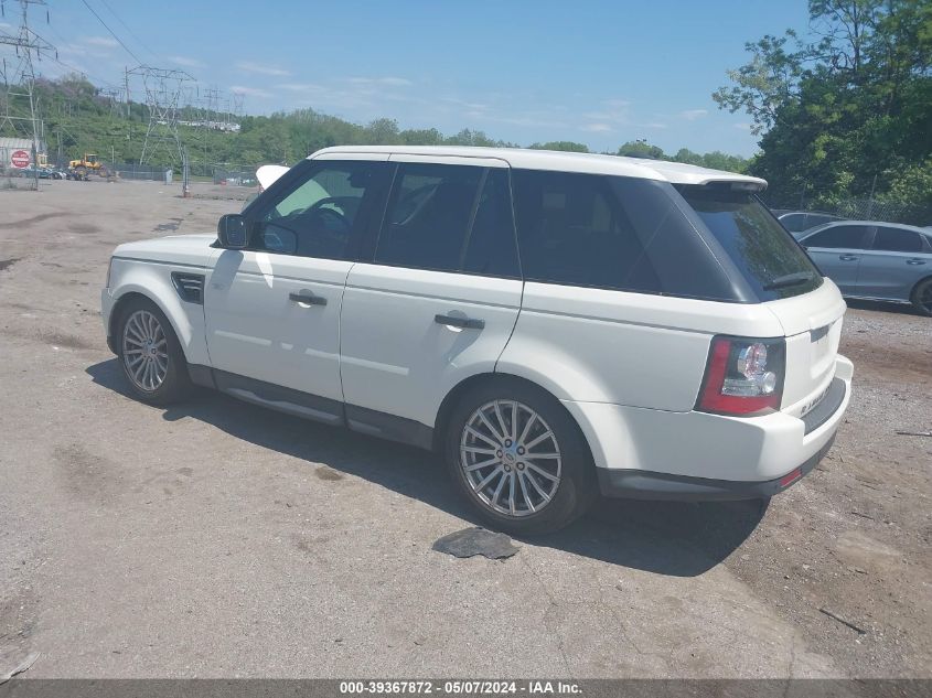 2010 Land Rover Range Rover Sport Hse VIN: SALSF2D43AA233374 Lot: 39367872