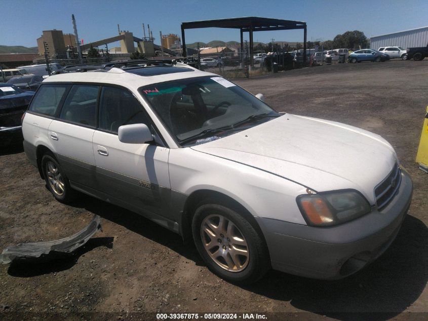 2001 Subaru Outback Limited VIN: 4S3BH686117657380 Lot: 39367875