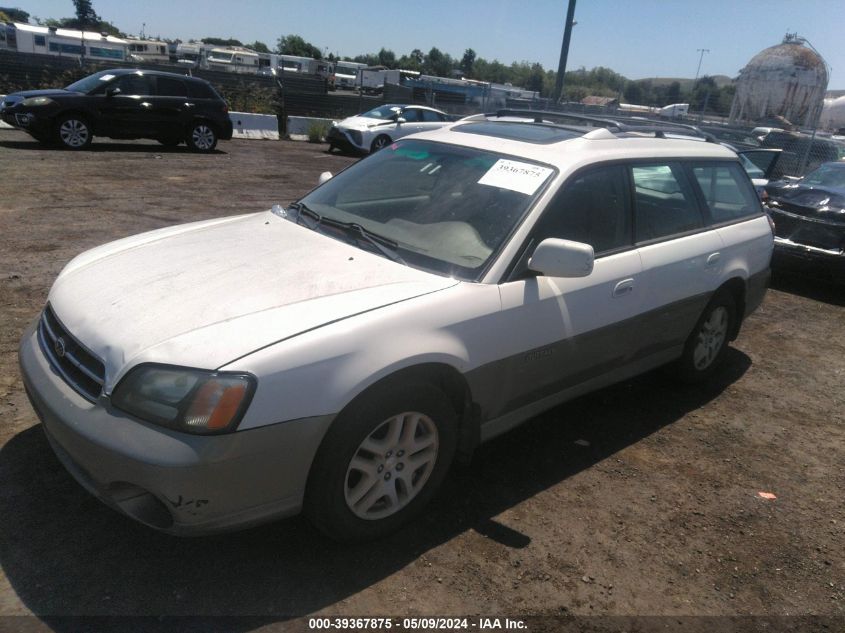 2001 Subaru Outback Limited VIN: 4S3BH686117657380 Lot: 39367875