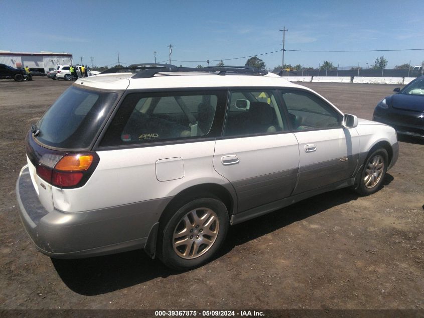 2001 Subaru Outback Limited VIN: 4S3BH686117657380 Lot: 39367875