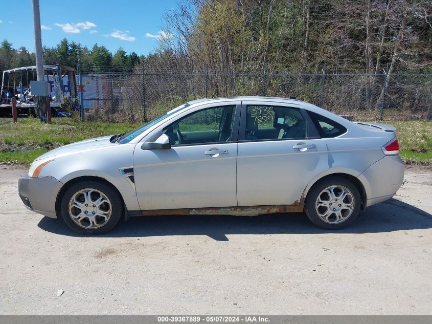 2008 Ford Focus Se/Ses VIN: 1FAHP35N08W215994 Lot: 39367889