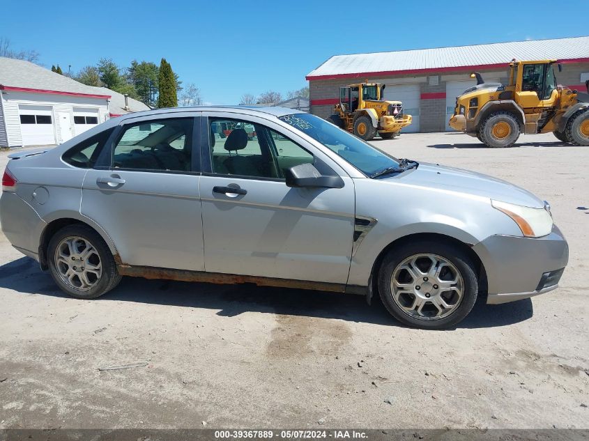 2008 Ford Focus Se/Ses VIN: 1FAHP35N08W215994 Lot: 39367889