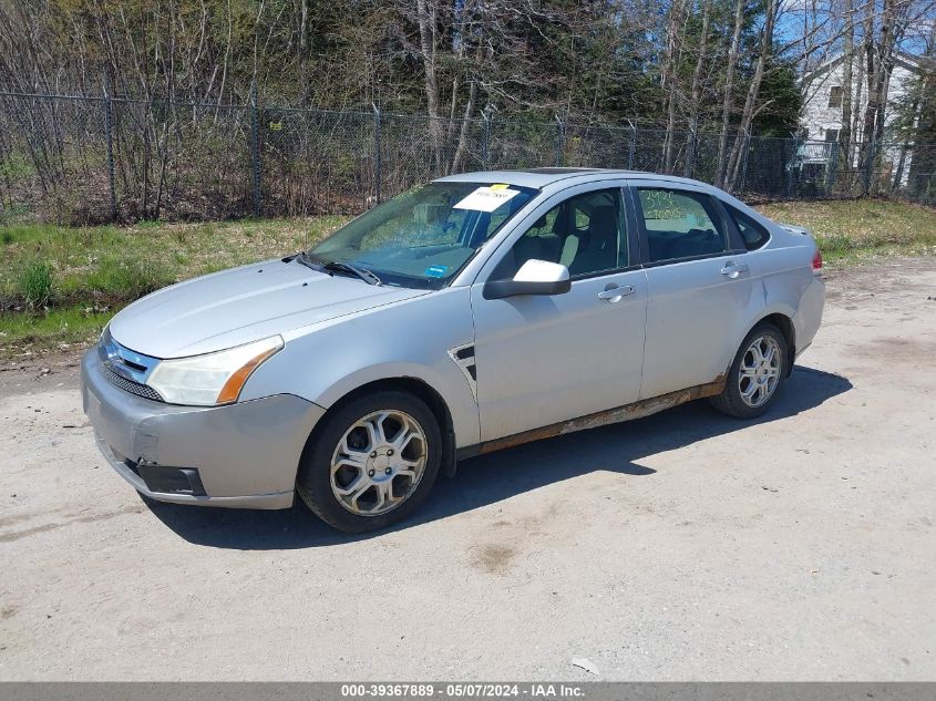 2008 Ford Focus Se/Ses VIN: 1FAHP35N08W215994 Lot: 39367889