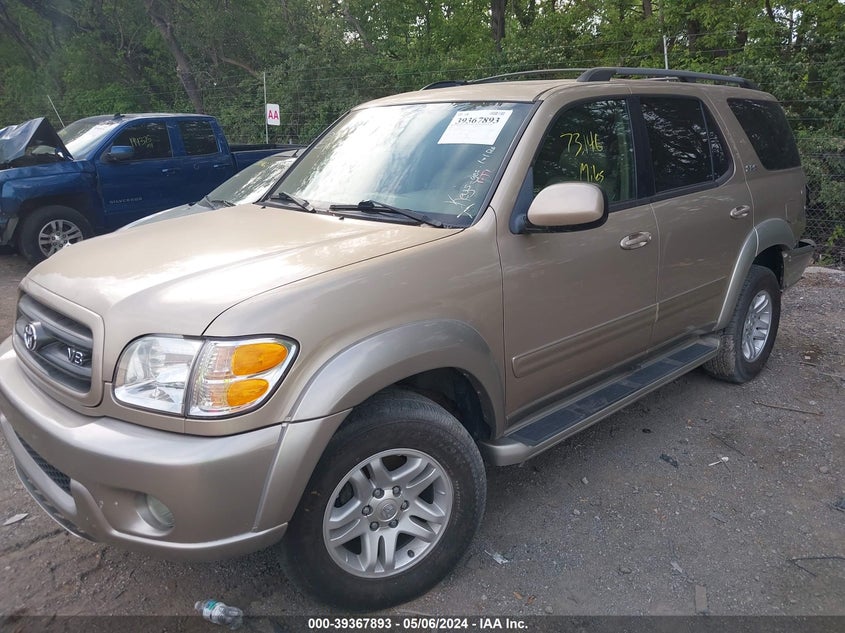 2004 Toyota Sequoia Sr5 V8 VIN: 5TDBT44A34S214106 Lot: 39367893