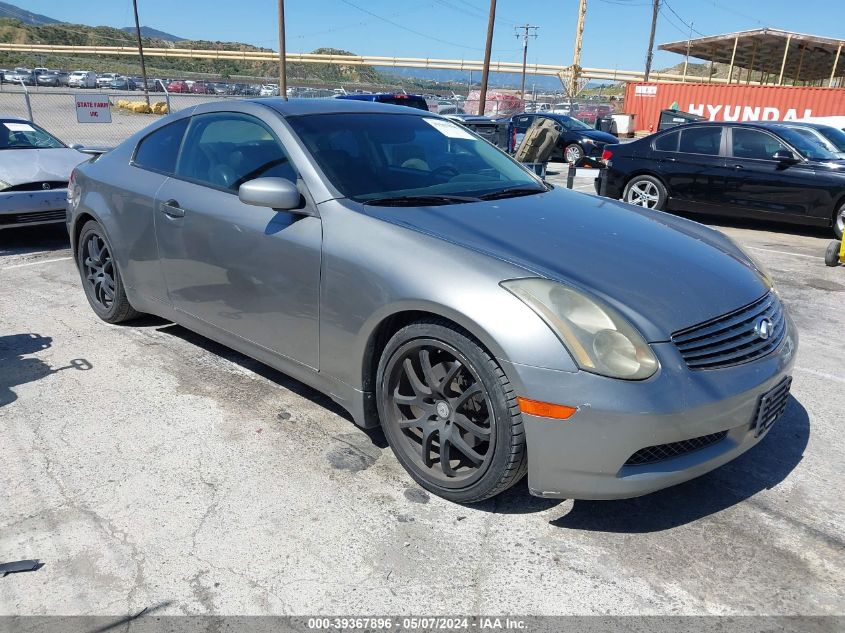 2005 Infiniti G35 VIN: JNKCV54E05M403279 Lot: 39367896