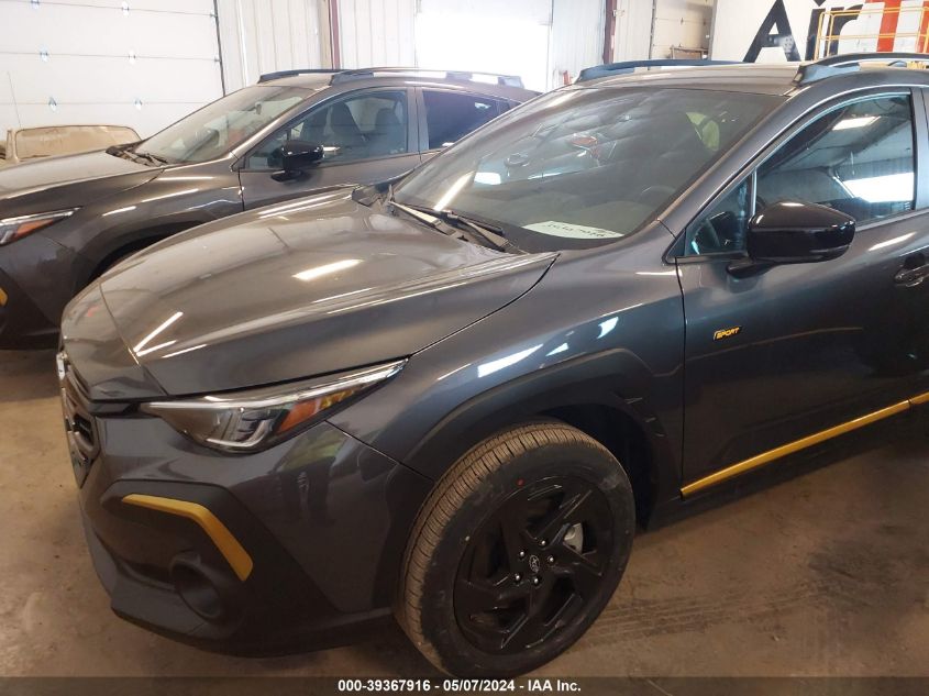 2024 Subaru Crosstrek Sport VIN: 4S4GUHF60R3789674 Lot: 39367916