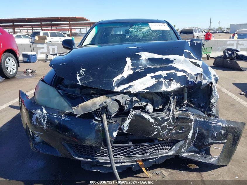 2007 Lexus Is 250 VIN: JTHBK262272045249 Lot: 39367921