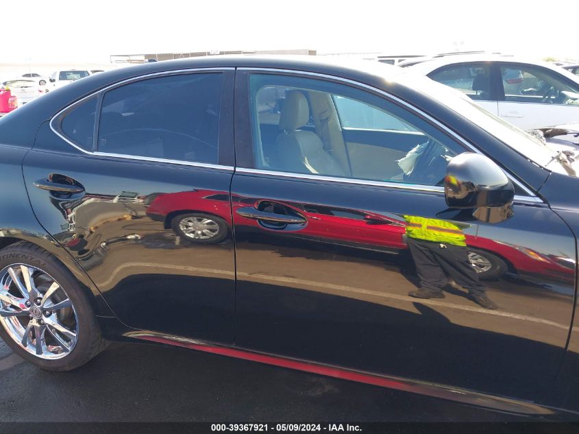 2007 Lexus Is 250 VIN: JTHBK262272045249 Lot: 39367921