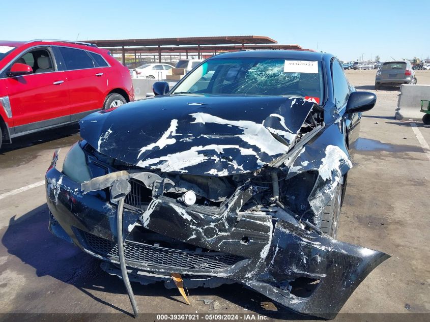 2007 Lexus Is 250 VIN: JTHBK262272045249 Lot: 39367921