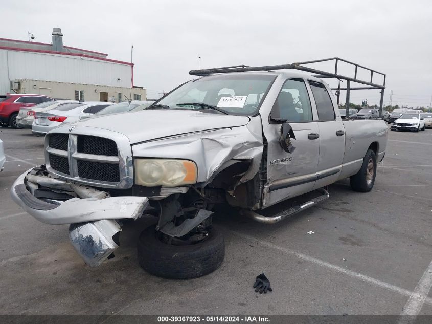 2002 Dodge Ram 1500 St VIN: 3D7HA18Z72G130001 Lot: 39367923