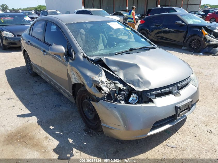 2008 Honda Civic Sdn Lx VIN: 2HGFA16528H351923 Lot: 39367925