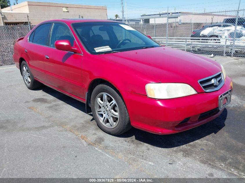 2001 Acura Tl 3.2 VIN: 19UUA56631A003480 Lot: 39367929