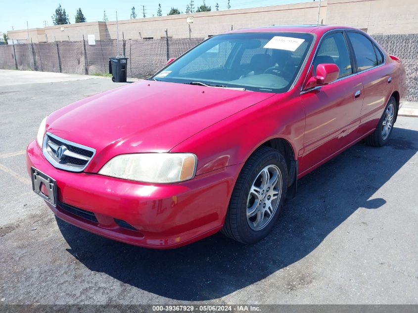 2001 Acura Tl 3.2 VIN: 19UUA56631A003480 Lot: 39367929