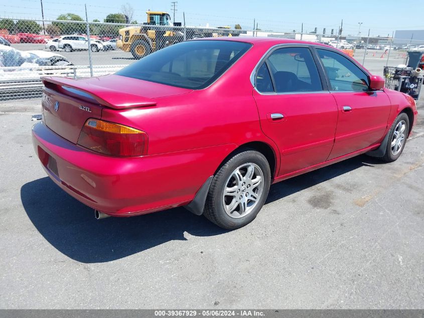 2001 Acura Tl 3.2 VIN: 19UUA56631A003480 Lot: 39367929