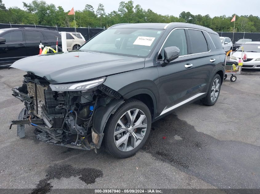 2021 Hyundai Palisade Sel VIN: KM8R44HE8MU283650 Lot: 39367940