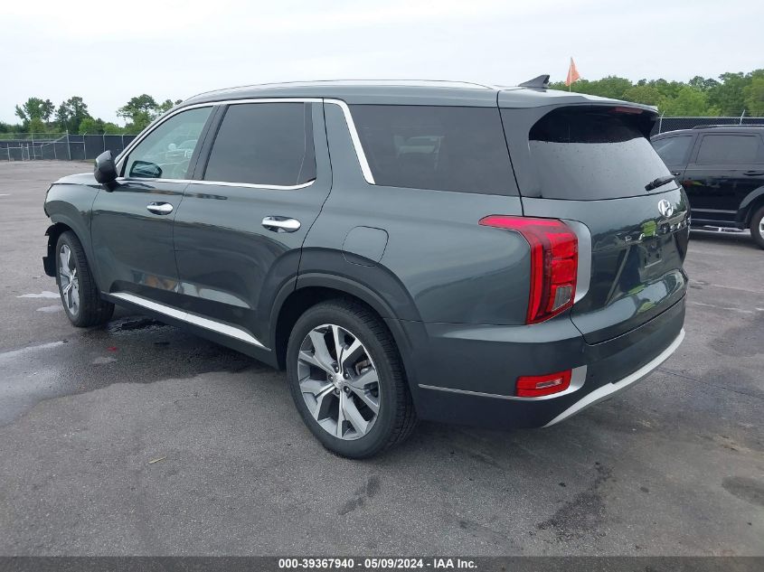 2021 Hyundai Palisade Sel VIN: KM8R44HE8MU283650 Lot: 39367940