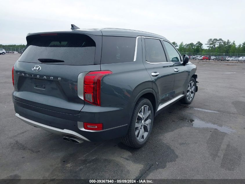 2021 Hyundai Palisade Sel VIN: KM8R44HE8MU283650 Lot: 39367940