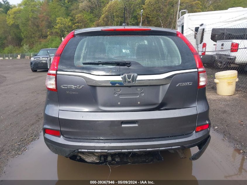 2016 HONDA CR-V LX - 5J6RM4H3XGL127469