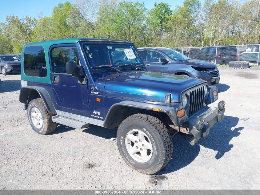 2003 Jeep Wrangler Sport VIN: 1J4FA49S13P339682 Lot: 39367954