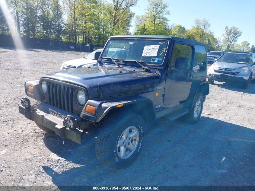 2003 Jeep Wrangler Sport VIN: 1J4FA49S13P339682 Lot: 39367954