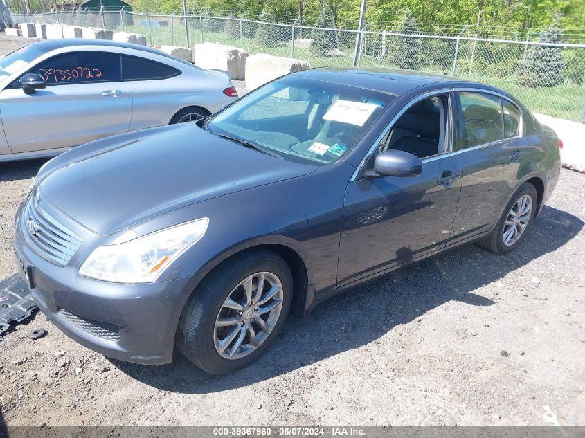 2008 Infiniti G35X VIN: JNKBV61F38M262727 Lot: 39367960