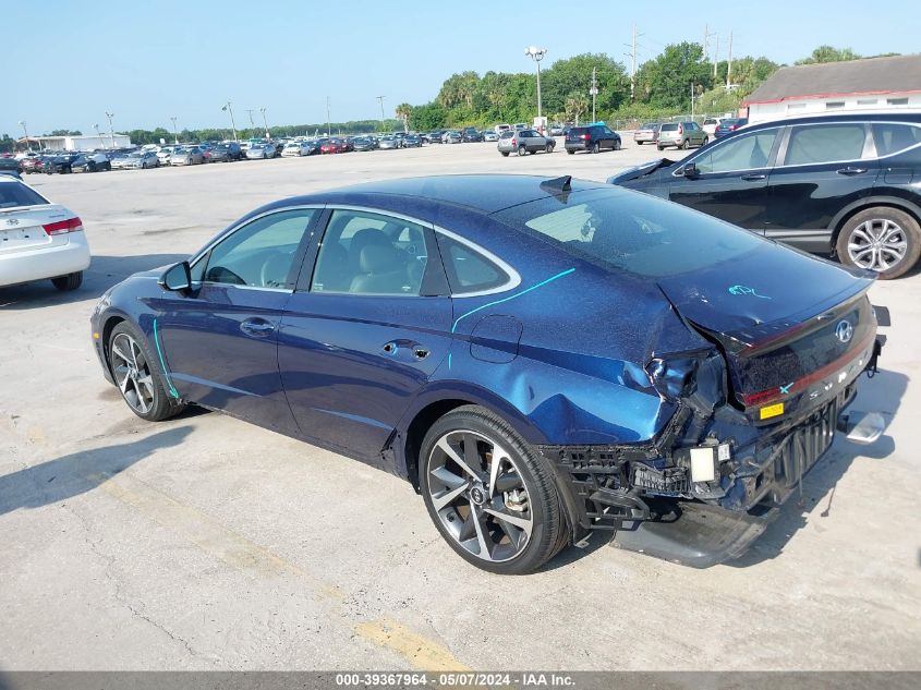 2021 Hyundai Sonata Sel Plus VIN: 5NPEJ4J22MH1156 Lot: 39367964