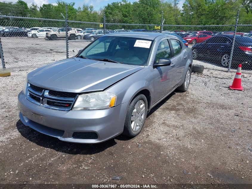 2013 Dodge Avenger Se VIN: 1C3CDZAB3DN711792 Lot: 39367967