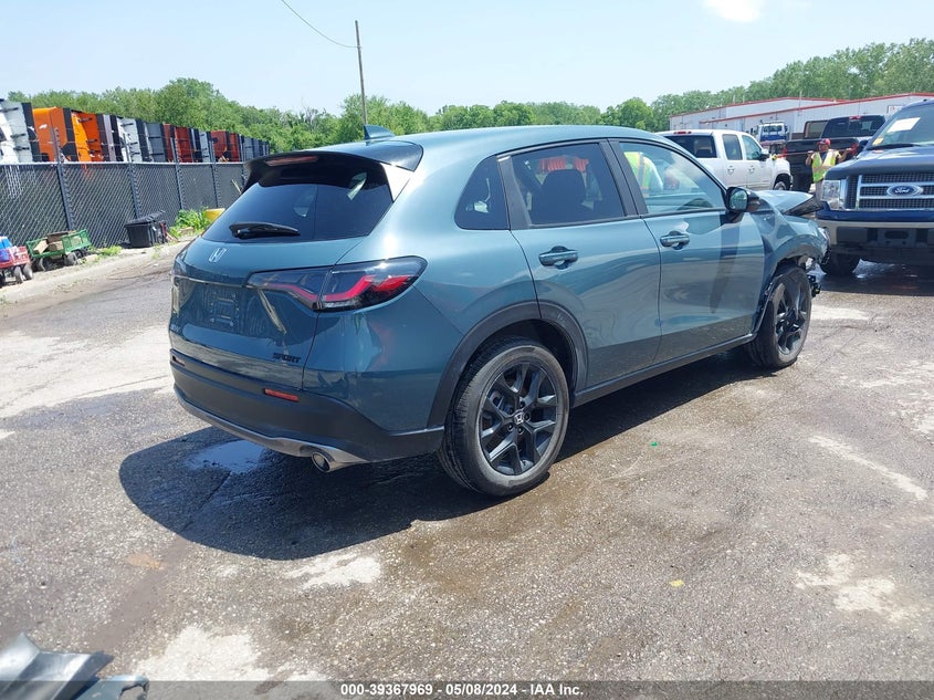 VIN 3CZRZ2H54RM744990 2024 HONDA HR-V AWD SPORT/AWD SPORT W/O BSI