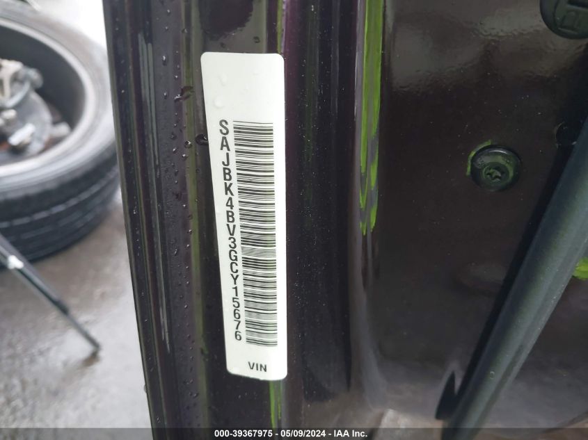 2016 Jaguar Xf 35T Prestige VIN: SAJBK4BV3GCY15676 Lot: 39367975