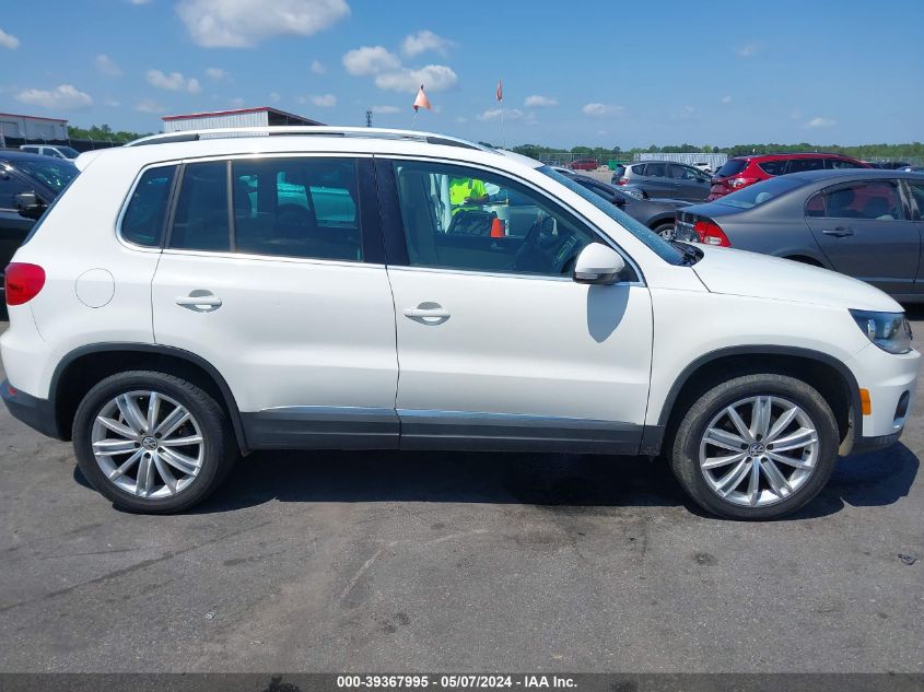 2013 Volkswagen Tiguan Se VIN: WVGAV3AX3DW570673 Lot: 39367995