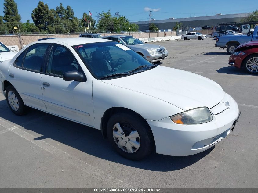 2003 Chevrolet Cavalier VIN: 1G1JC52F737293457 Lot: 39368004