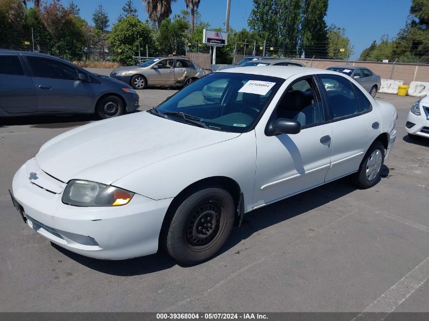 2003 Chevrolet Cavalier VIN: 1G1JC52F737293457 Lot: 39368004