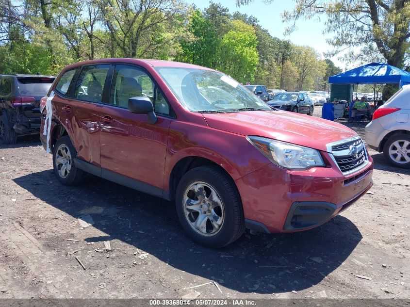 2017 Subaru Forester 2.5I VIN: JF2SJAAC7HH567731 Lot: 39368014