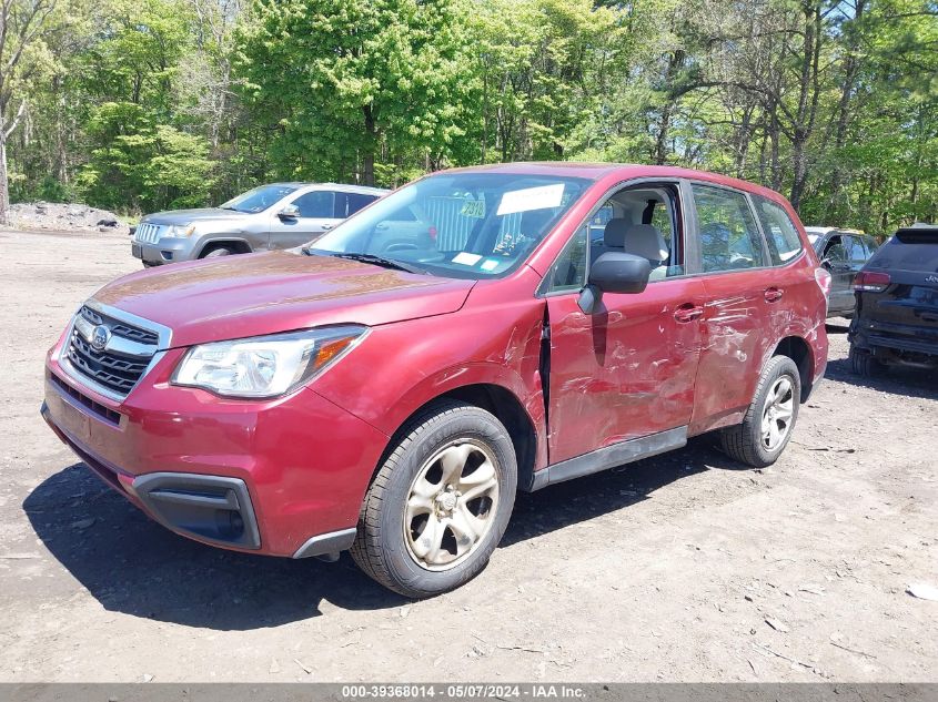 2017 Subaru Forester 2.5I VIN: JF2SJAAC7HH567731 Lot: 39368014