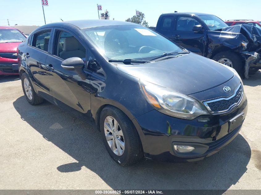 2013 Kia Rio Ex VIN: KNADN4A3XD6282232 Lot: 39368025