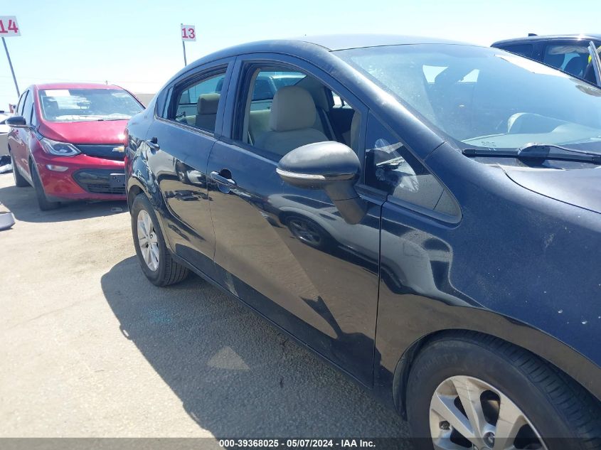 2013 Kia Rio Ex VIN: KNADN4A3XD6282232 Lot: 39368025