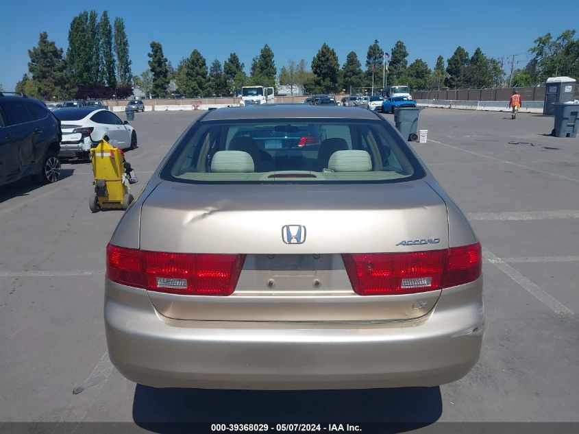 2005 Honda Accord 2.4 Lx VIN: 1HGCM56475A127579 Lot: 39368029