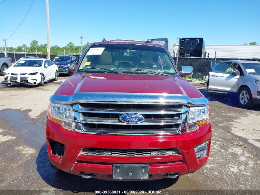 2017 Ford Expedition El Xlt VIN: 1FMJK1JT1HEA79119 Lot: 39368031