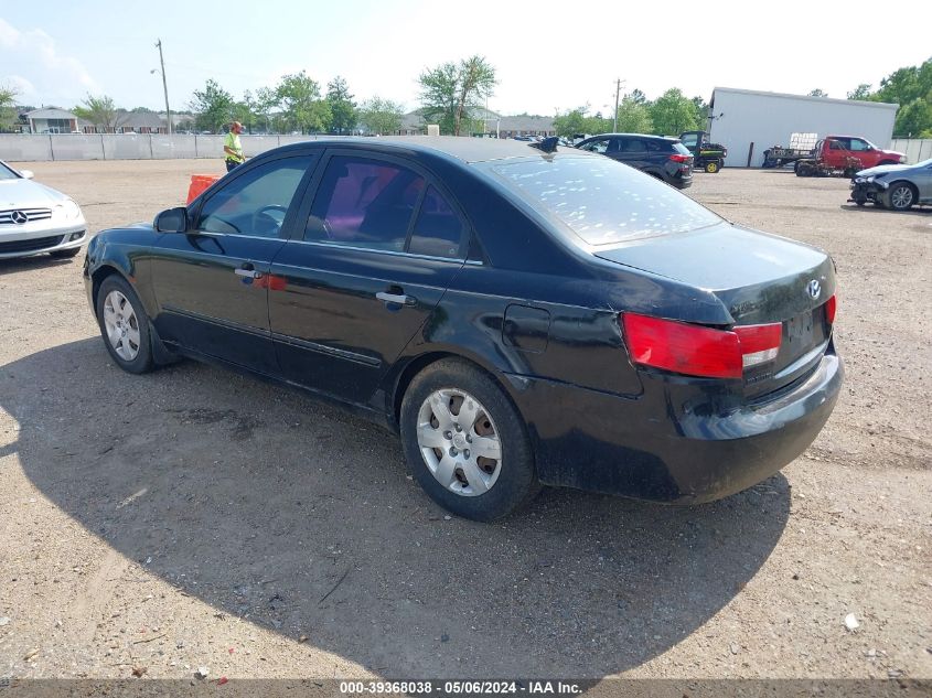 2009 Hyundai Sonata Gls VIN: 5NPET46C39H491279 Lot: 39368038