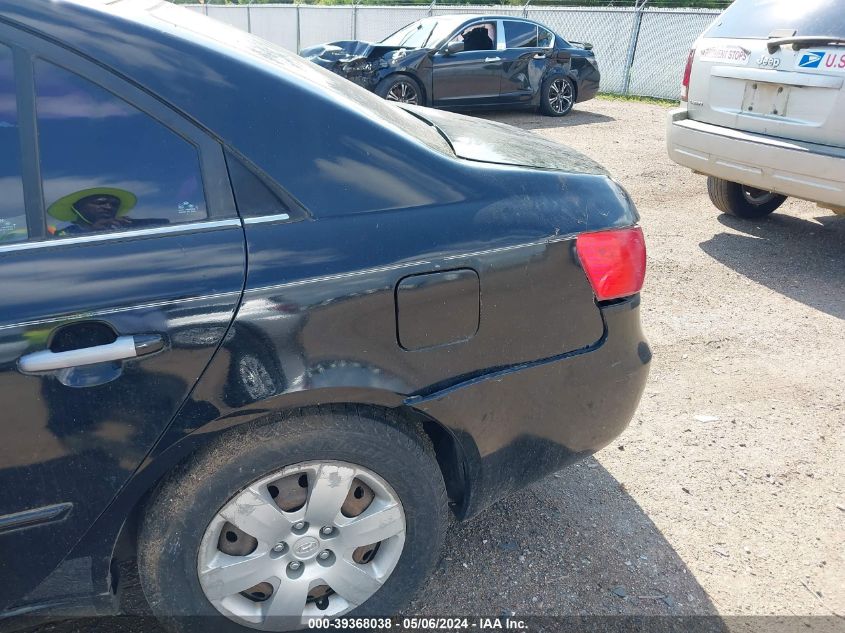 2009 Hyundai Sonata Gls VIN: 5NPET46C39H491279 Lot: 39368038