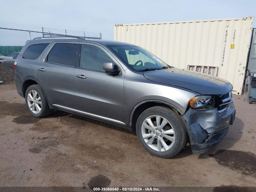 2012 Dodge Durango Crew VIN: 1C4RDJDG2CC120443 Lot: 39368040